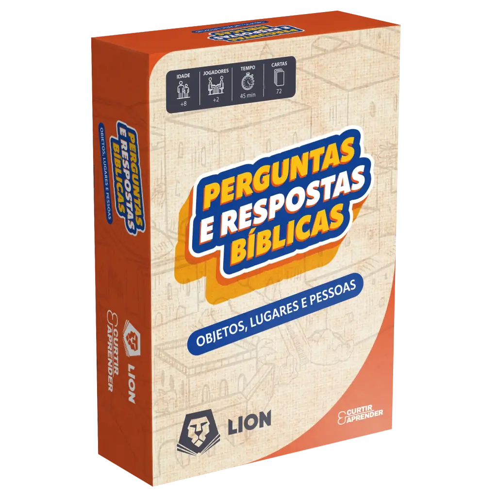 Perguntas e Respostas Bíblicas - Jogo de Cartas + Livreto