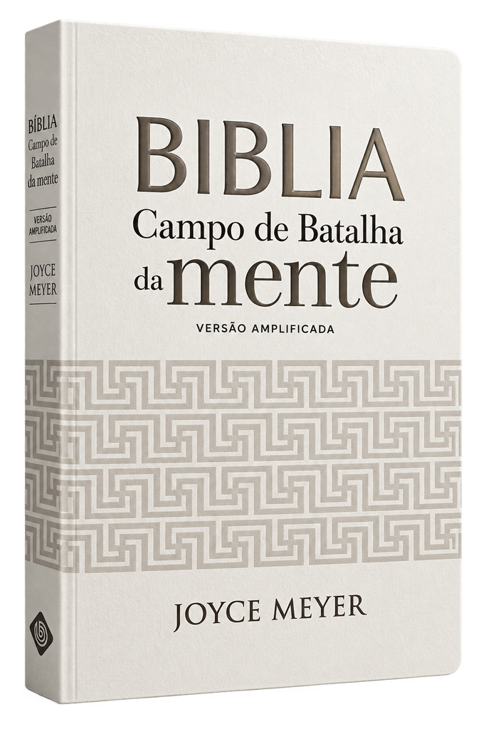 Bíblia Campo de Batalha da Mente | NVA (Letra Normal, Capa Luxo Branca)