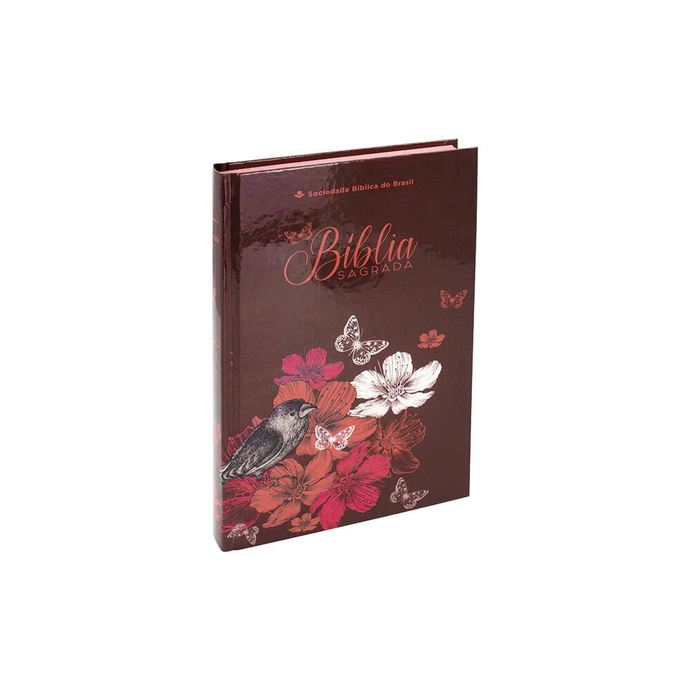 BIBLIA SAGRADA CAPA DURA FLORES