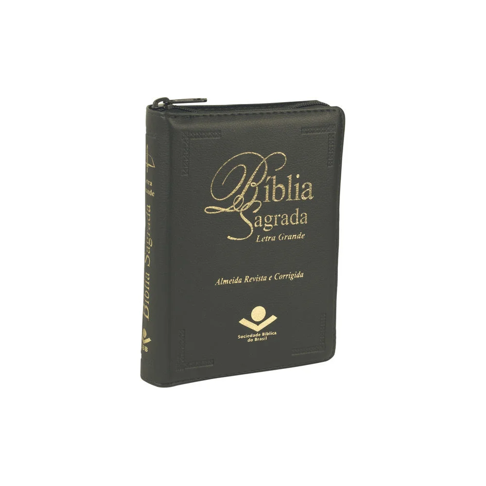 Bíblia Sagrada | ARC (Preta, Ziper)