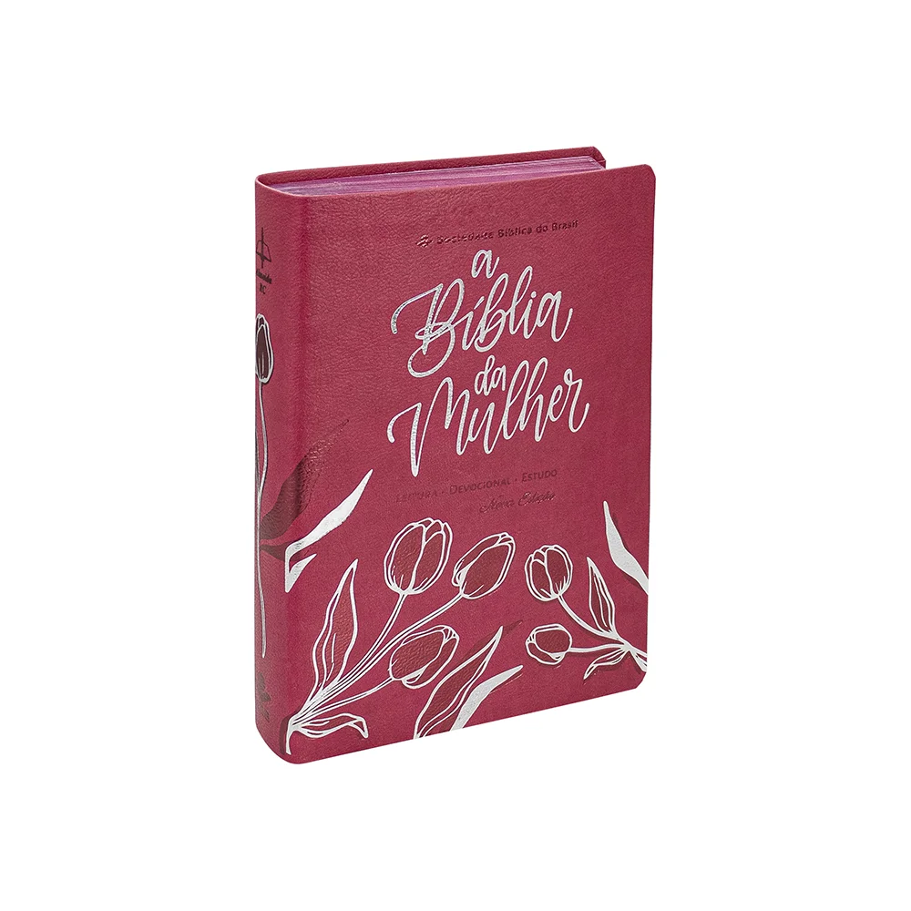 Bíblia da Mulher | ARC (Capa Flor, Mt 15:28)