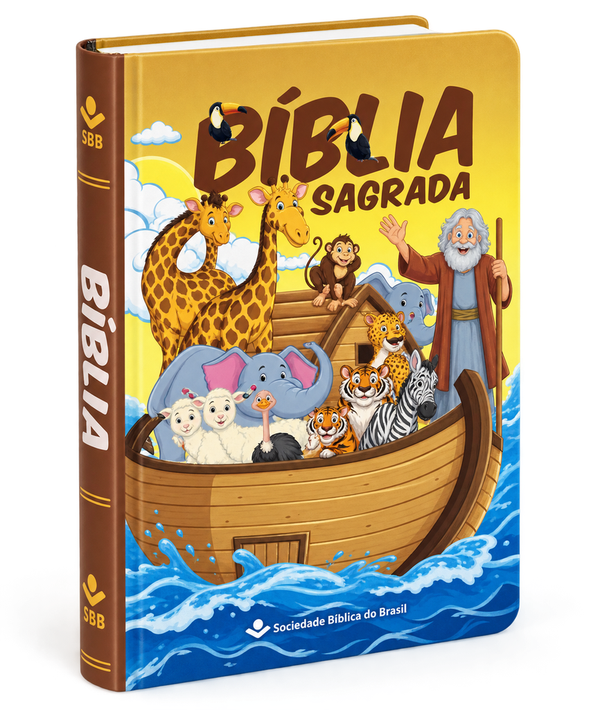 Bíblia Sagrada Infantil (Arca de Noé, Edição Bolso)