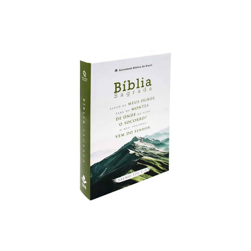 Bíblia Sagrada | NAA (Capa Montanha, Salmo 121:1-2)
