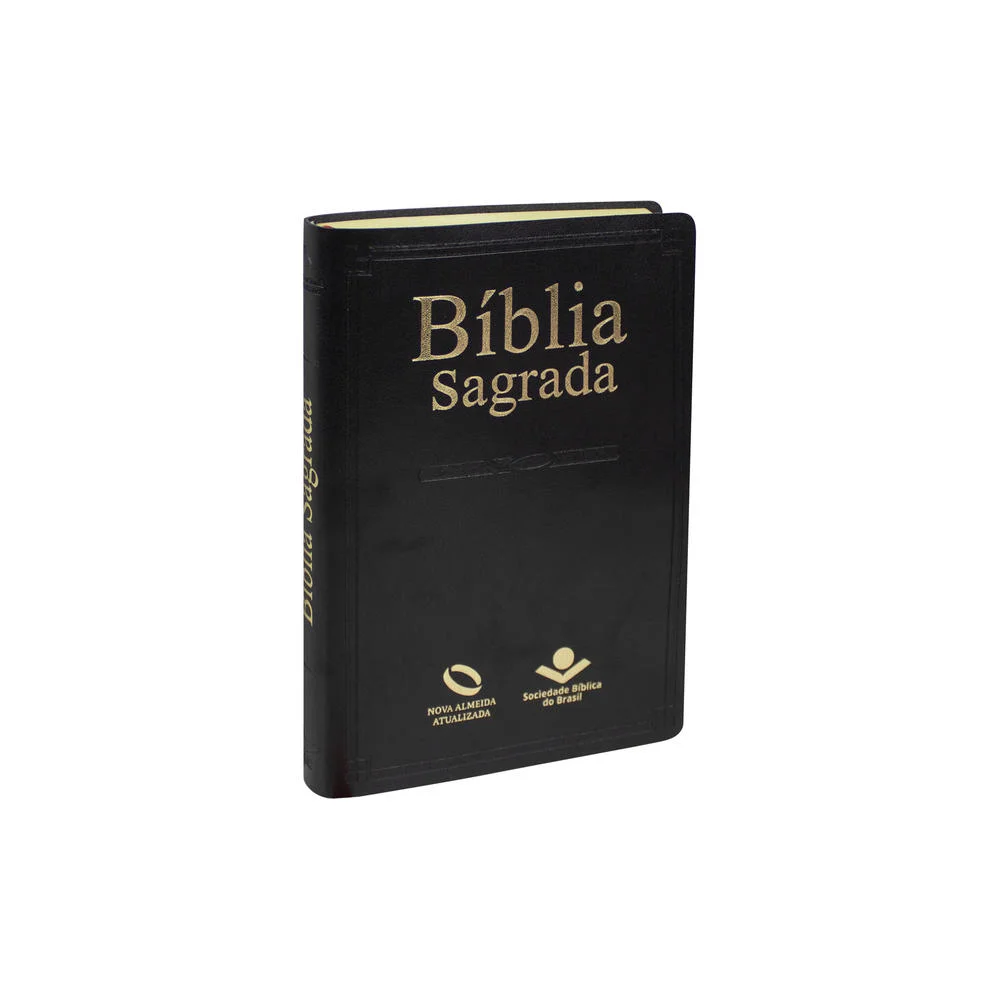 Bíblia Sagrada | NAA (Capa Sintética Preta)