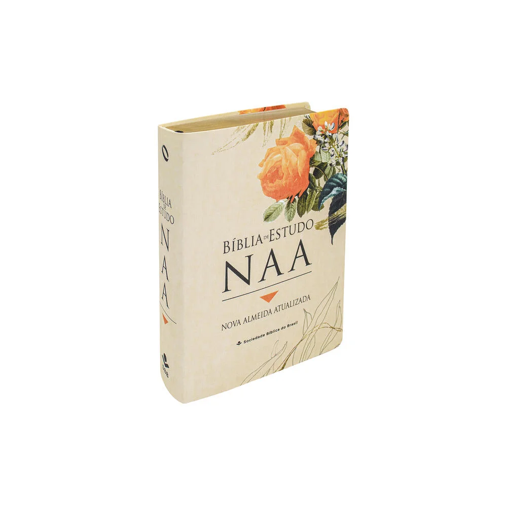 Bíblia de Estudo | NAA (Capa Laranja)