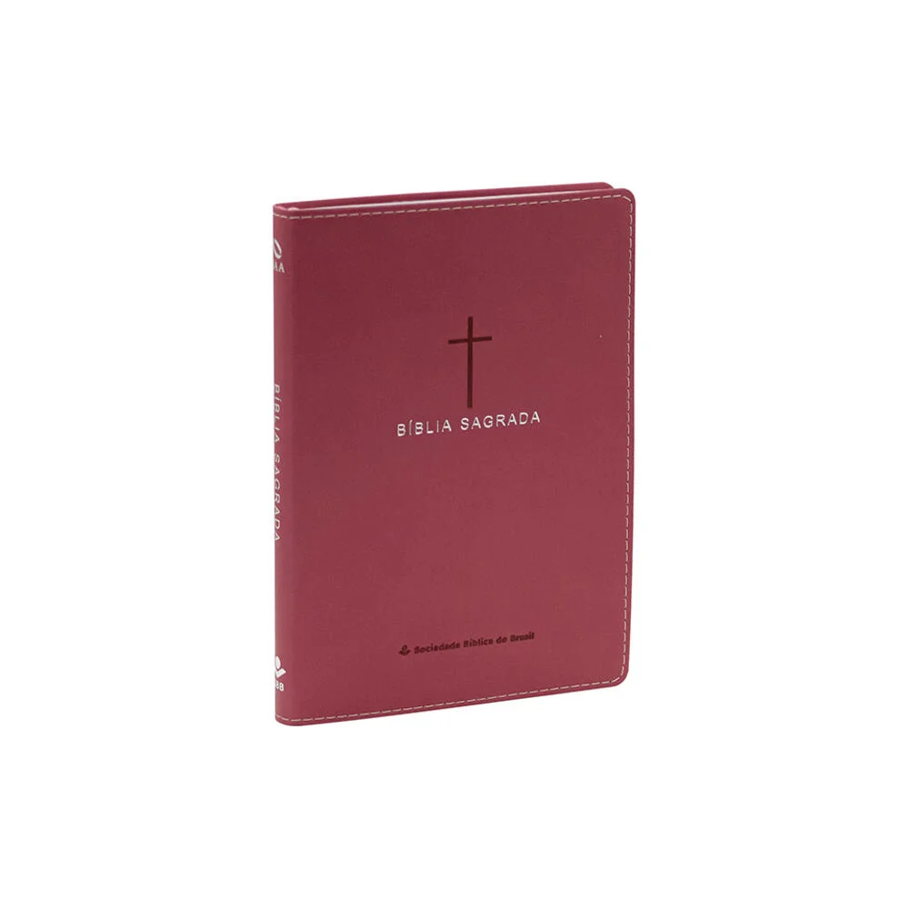 Bíblia Sagrada | NAA (Capa Luxo Rosa)