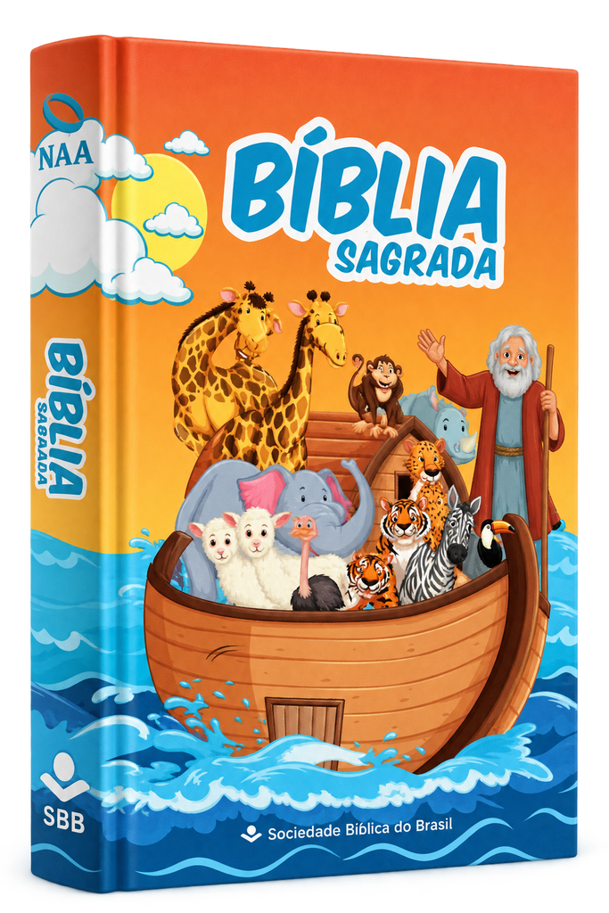 Bíblia Sagrada Infantil (Capa Ilustração Arca de Noé)