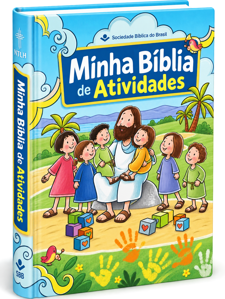 Minha Bíblia de Atividades | NTLH (Capa Dura Ilustrada)