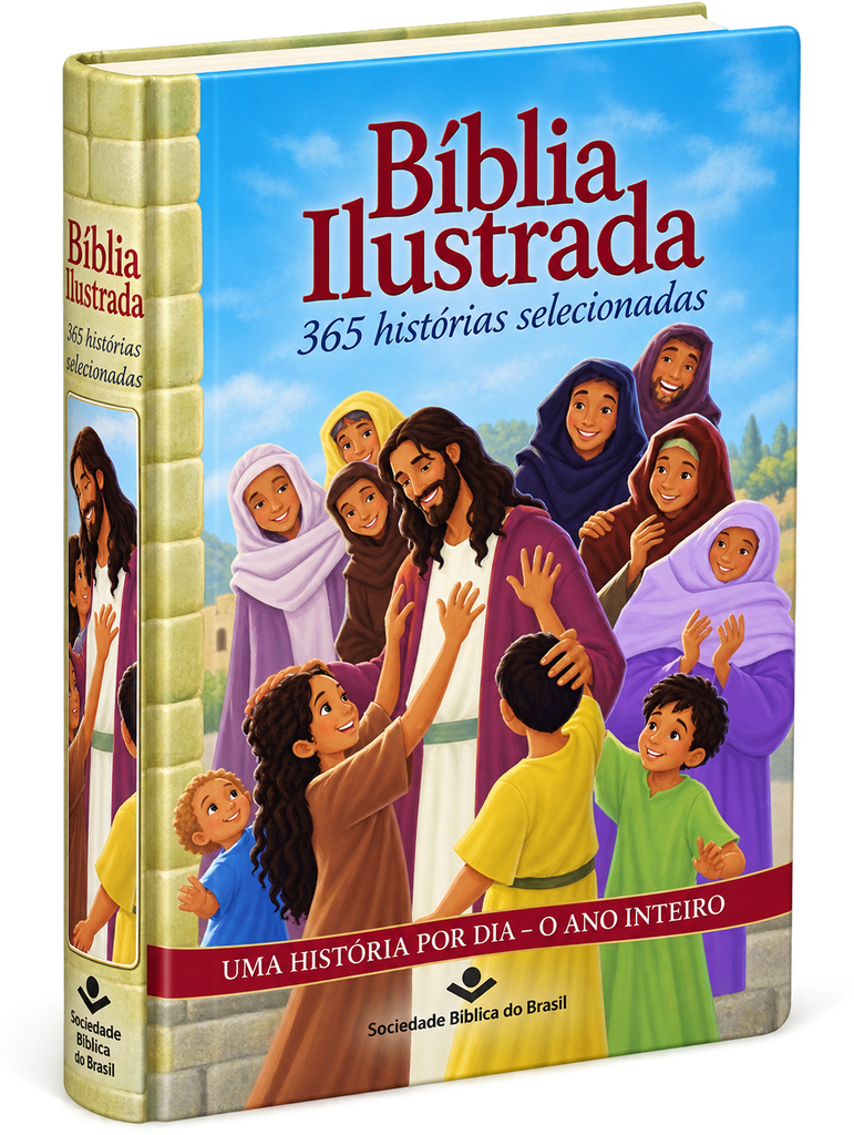 Bíblia Ilustrada 365 Histórias Selecionadas | NTLH