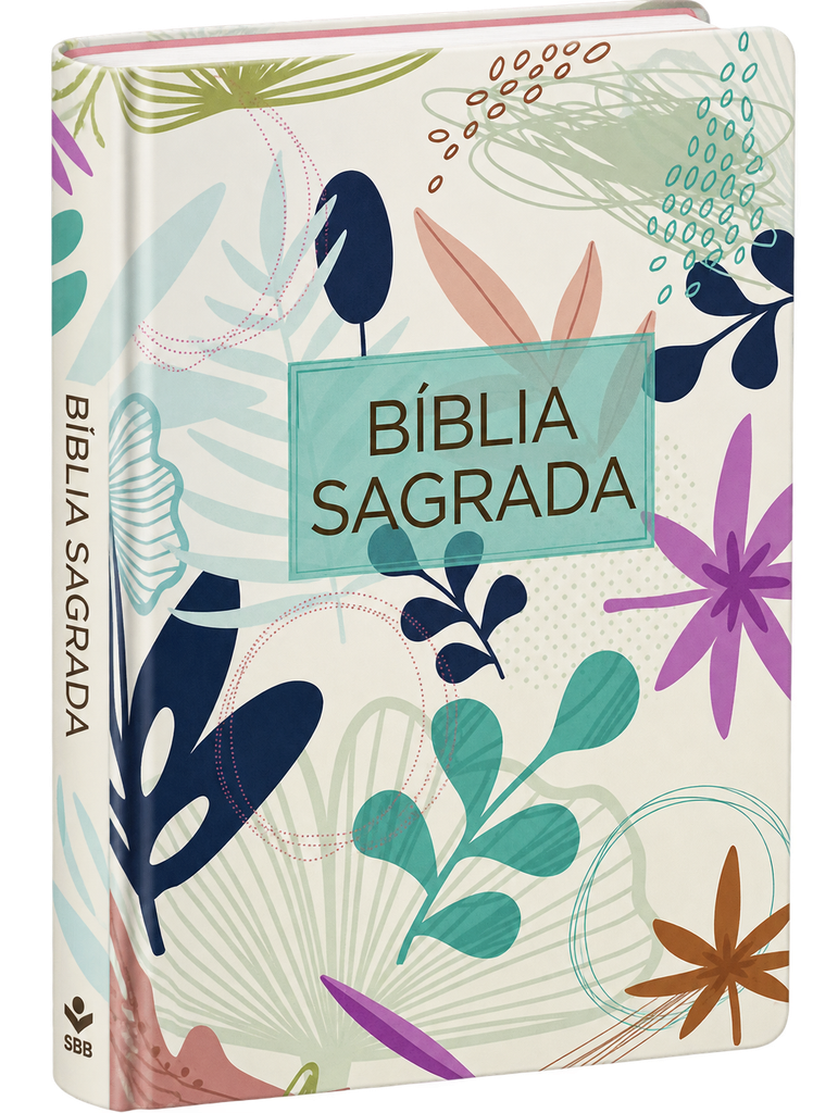 Bíblia Sagrada | ARA (Capa Ilustrada Flores)