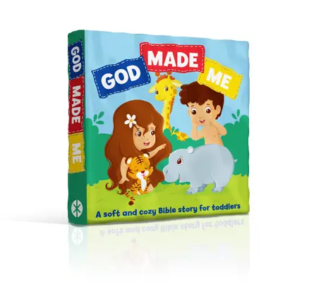 Deus crio-me Livro de tecido para bebés