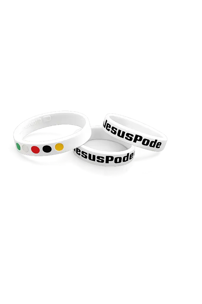 Pulseiras de Fe Branca