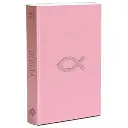 Biblia Sagrada Peixe NVI Capa  Flexivel Rosa