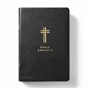Biblia Sagrada | NVI (Letra Gigante, Cruz Dourada, Preta)