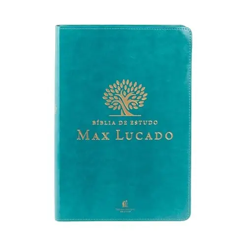 Bíblia de Estudo Max Lucado Capa Verde