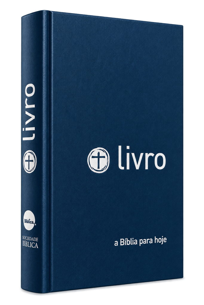 O Livro, A Bíblia para Hoje (Capa Dura Azul)