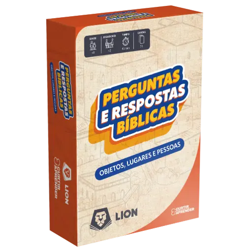 [JCPERHQAE] Perguntas e Respostas Bíblicas - Jogo de Cartas + Livreto