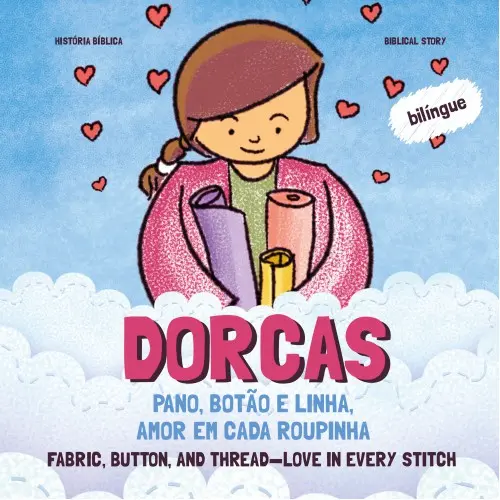 [JKSDOR] Dorcas: Pano, Botão e Linha | História Bíblica Bilíngue