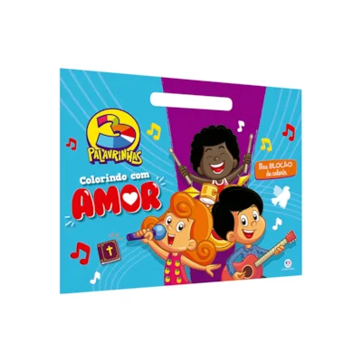 [PL4600703] 3 Palavrinhas | Colorindo Com Amor