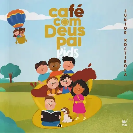 [PL300588] Café com Deus Pai Kids | Junior Rostirola