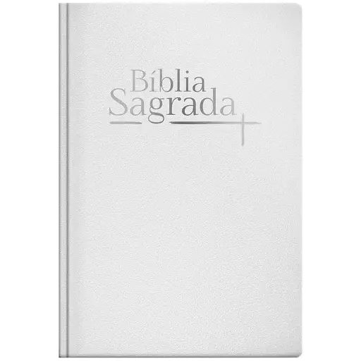 [PL6100300] Bíblia Sagrada | NVI | Letra Normal | Capa Luxo Branca