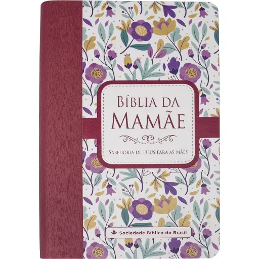 [RA065BMA] Bíblia da Mamãe | ARA (Capa Florida)