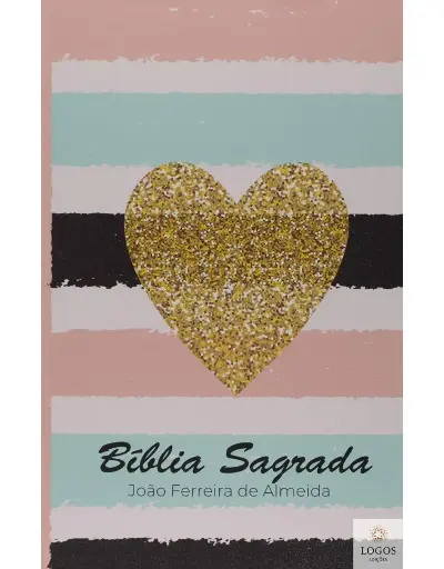[HS2012] Bíblia Sagrada | JFA (Capa Coração Brilho)