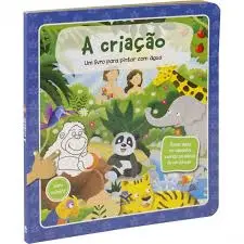 [TNL563PC] Um livro para pintar com água - A Criação