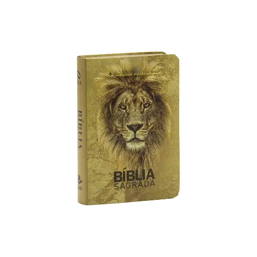 [NA011-BCLD] Bíblia Sagrada | NAA (Capa Leão Dourado, Edição Bolso)