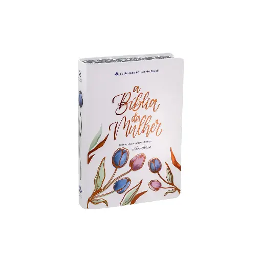 [NA065NBEM-BR] A Bíblia da Mulher NAA Nova Edição Tamanho portátil Tulipa S-CAIXA