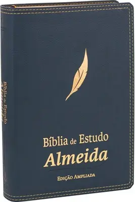 [NA085BEA-AZ] Bíblia de Estudo Almeida | ARA (Edição Amplificada)