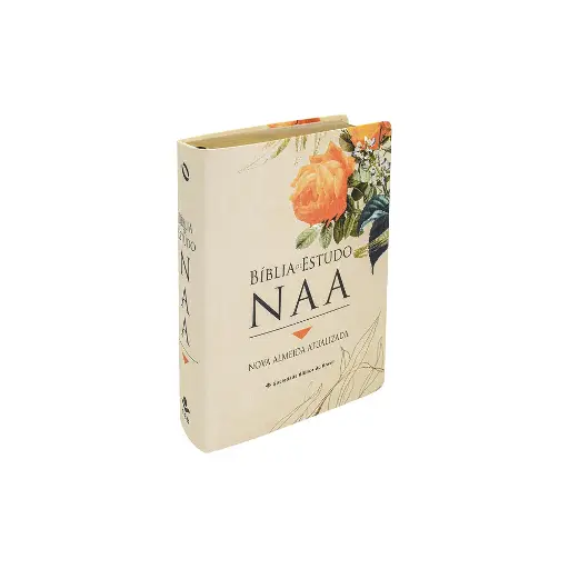 [NA085E-LIRICA] Bíblia de Estudo | NAA (Capa Laranja)