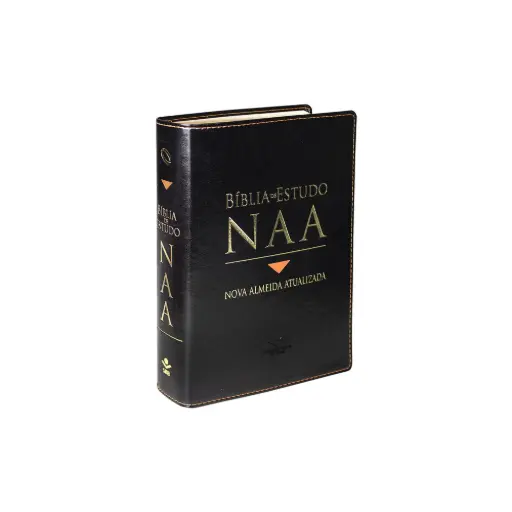 [NA085E-PT] Bíblia de Estudo | NAA (Capa Sintética Preta)