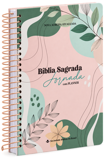 [NA83JRSLIM-PRIM] Bíblia Sagrada Jornada com Planner | NAA (Capa Primavera)