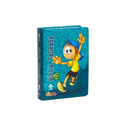 [NTLH043LMFBPMM-VD-MIG] Bíblia Sagrada Infantil | NTLH (Mig & Meg, Azul)