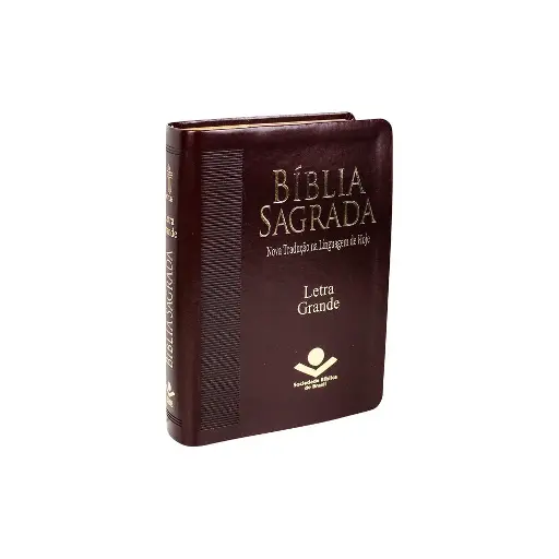 [NTLH045LG-MRN] Bíblia Sagrada | NTLH (Letra Grande, Castanha)