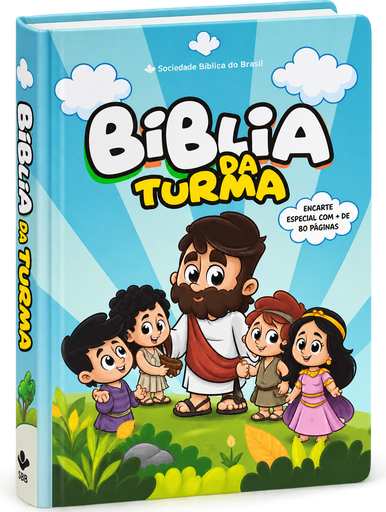 [NTLH063PLBLV-CR] Bíblia da Turma | NTLH (Capa Dura Ilustrada)