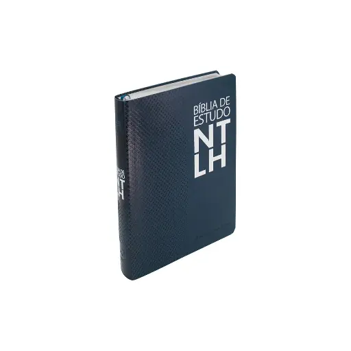 [NTLH065E-AZN2] Bíblia de Estudo | NTLH (Capa Azul Nobre)