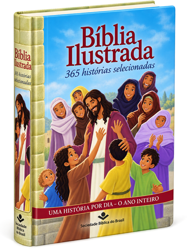 [NTLH93P1] Bíblia Ilustrada 365 Histórias Selecionadas | NTLH