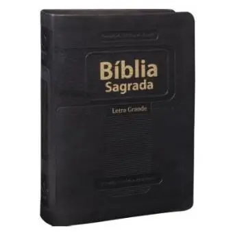 [RA045LG-PT] Bíblia Sagrada | ARA (Capa Sintética Preta, Letra Grande)