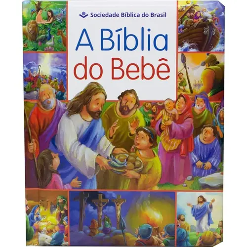 [TNL593PBB-CR] A Bíblia do Bebê (Capa Dura Almofadada)