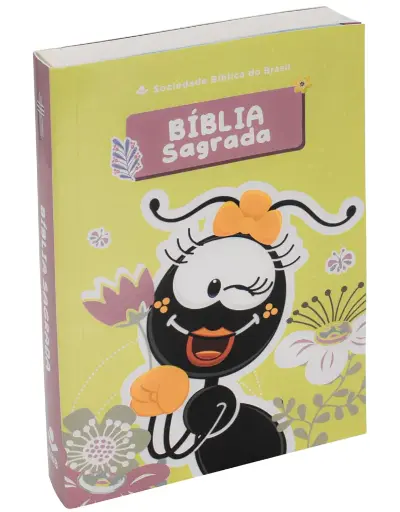 [NTLH40M-AMARELO] Bíblia Sagrada Smilinguido Capa brochura flexível amarelo 