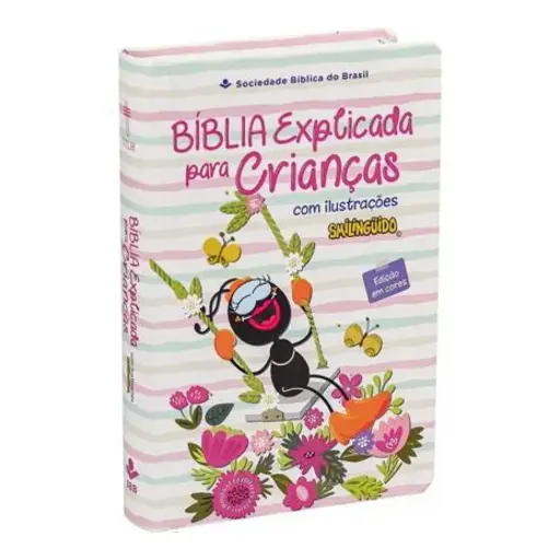 [NTLH063BETS-RS] Bíblia Explicada para Crianças Ilustrada | Capa Dura (Rosa)