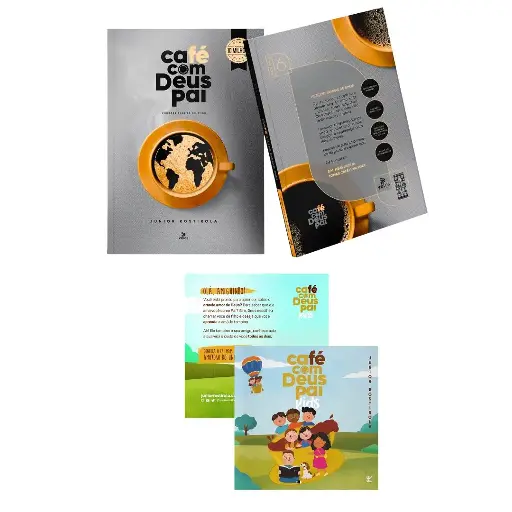 [COMBO-CDP10002] Combo Cafe com Deus Pai + Kids