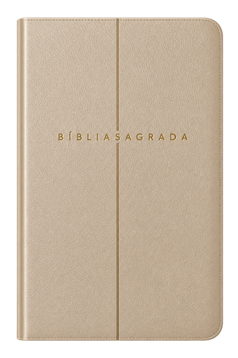 [PL300837] Bíblia Sagrada | NVI (Bege, Slim)