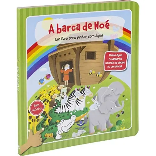 [TNL563PBN] Um Livro para Pintar com Água | A Arca de Noé