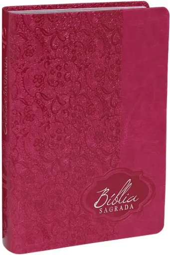 [RA065TILGI-PKA] Bíblia Sagrada | ARA (Letra Grande, Capa Renda Pink Alpha)